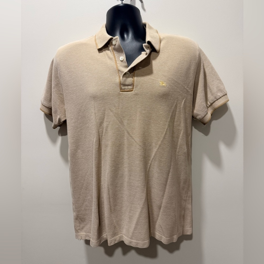 Burberry Tan Polo Shirt